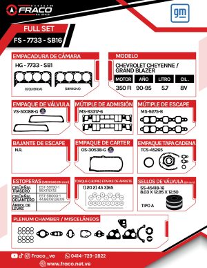 FS-7733-SB16